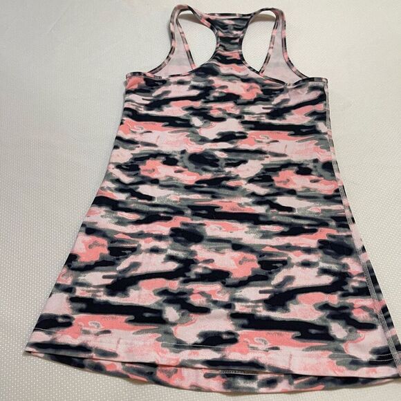 Lululemon Cool Racerback Pink Camo Tank Top Size Small Medium See Measurements - Picture 5 of 6